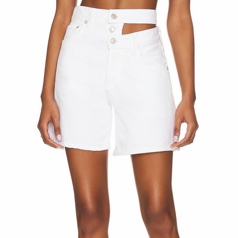 AGOLDE Broken Waistband Short